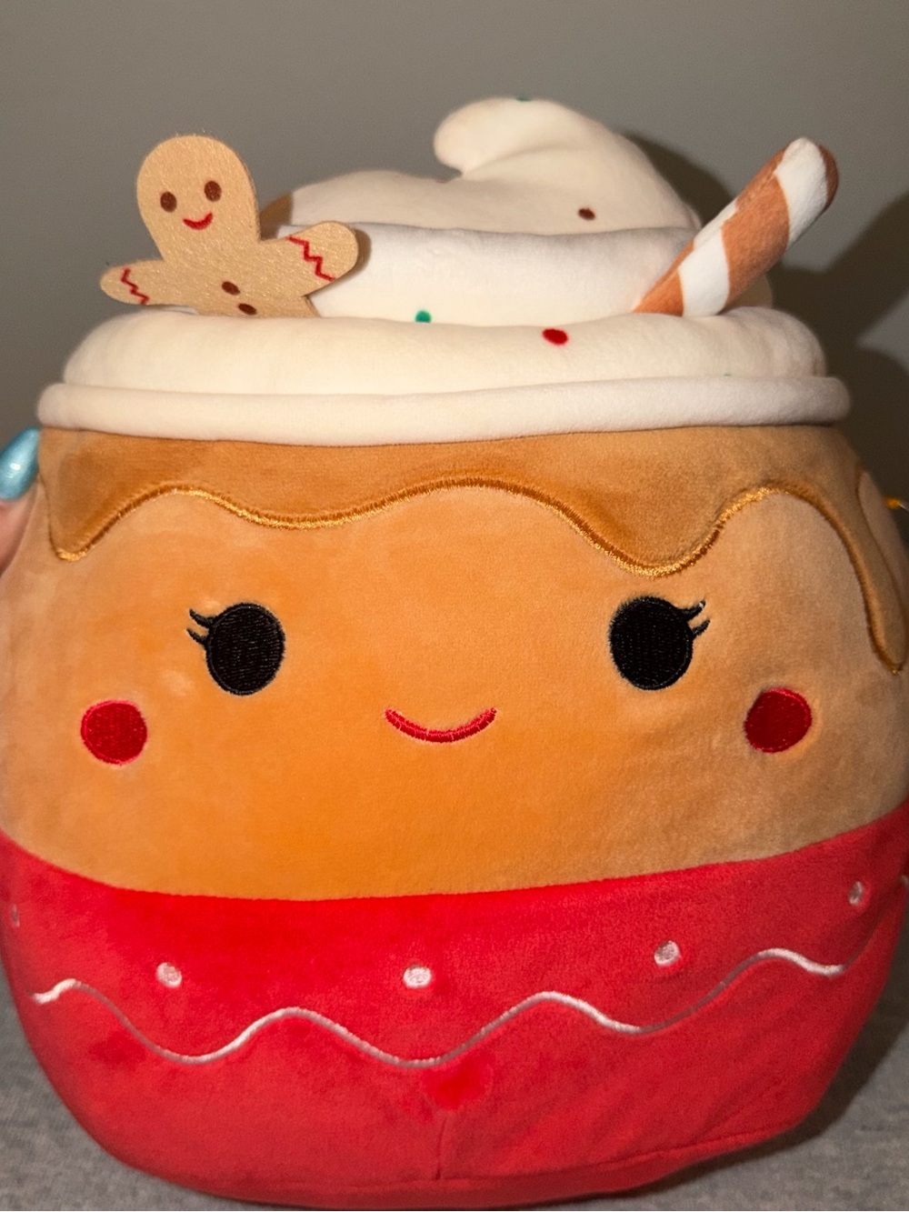 Ginger the Gingerbread Coffee Squishmallow